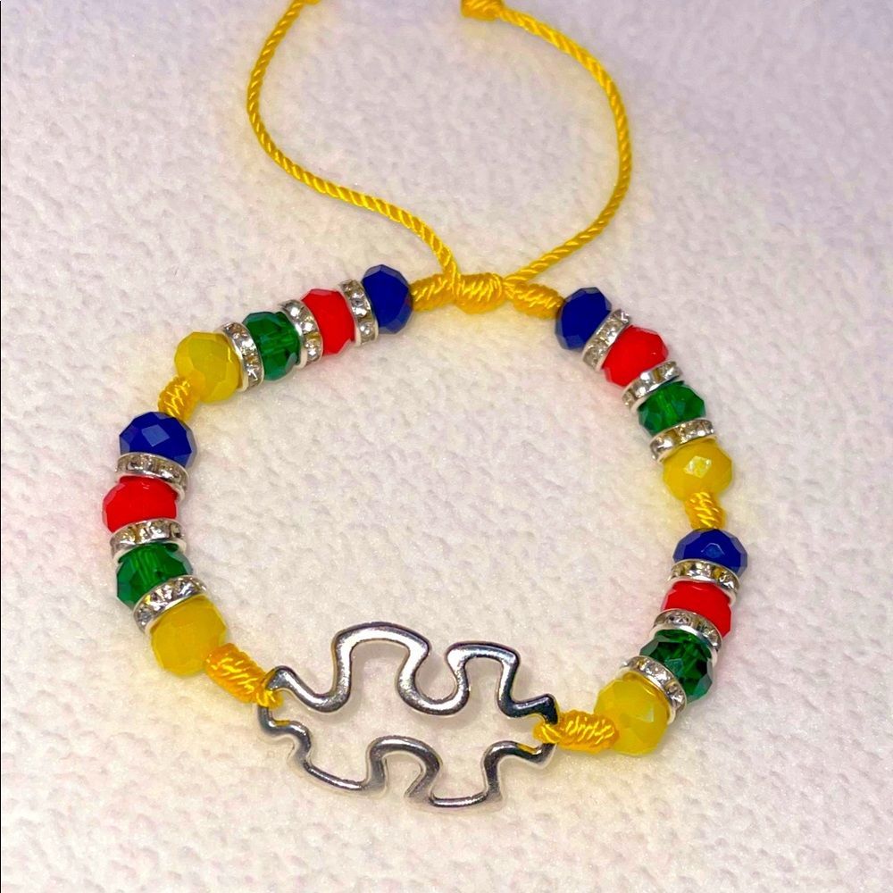 Handmade autism bracelet